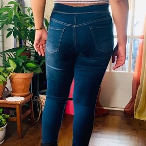 Denim jeggings